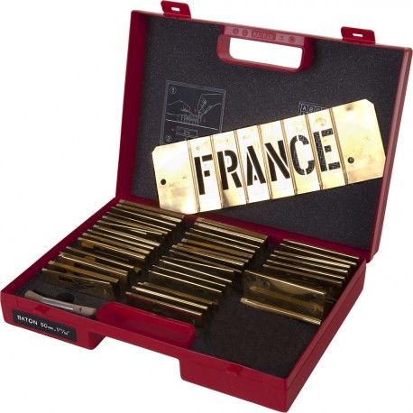 COFFRET 100 CARACTÈRES BATON 15 MM