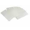 Etiquettes plastique 110*55 - lot de 1000